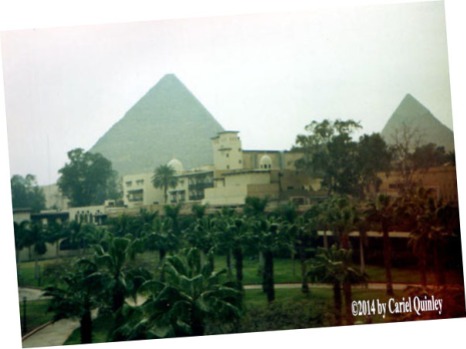 The Pyramids - Mena House Hotel